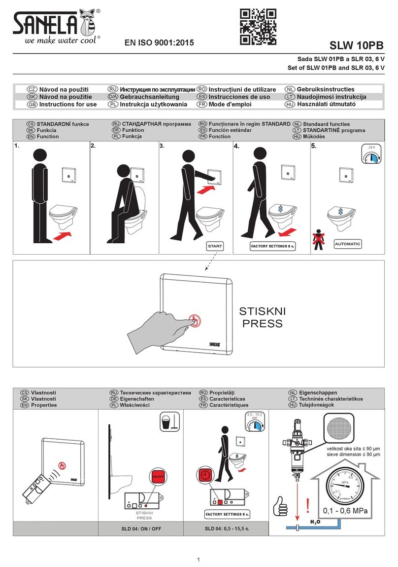 Sanela SLW 10PB Instructions for use