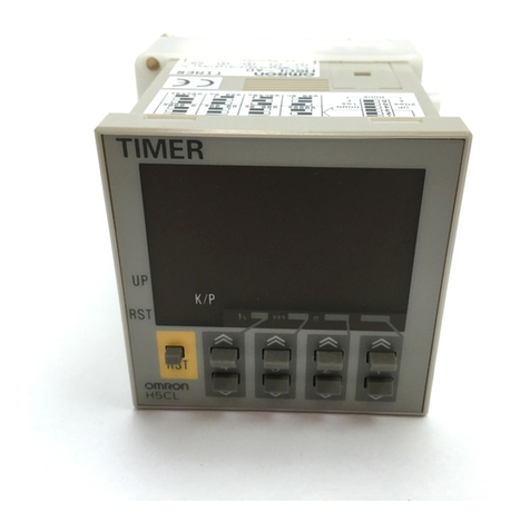 Omron H5CL manual