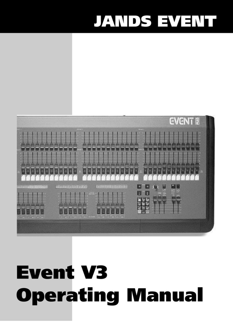 Jands Event Plus operating manual
