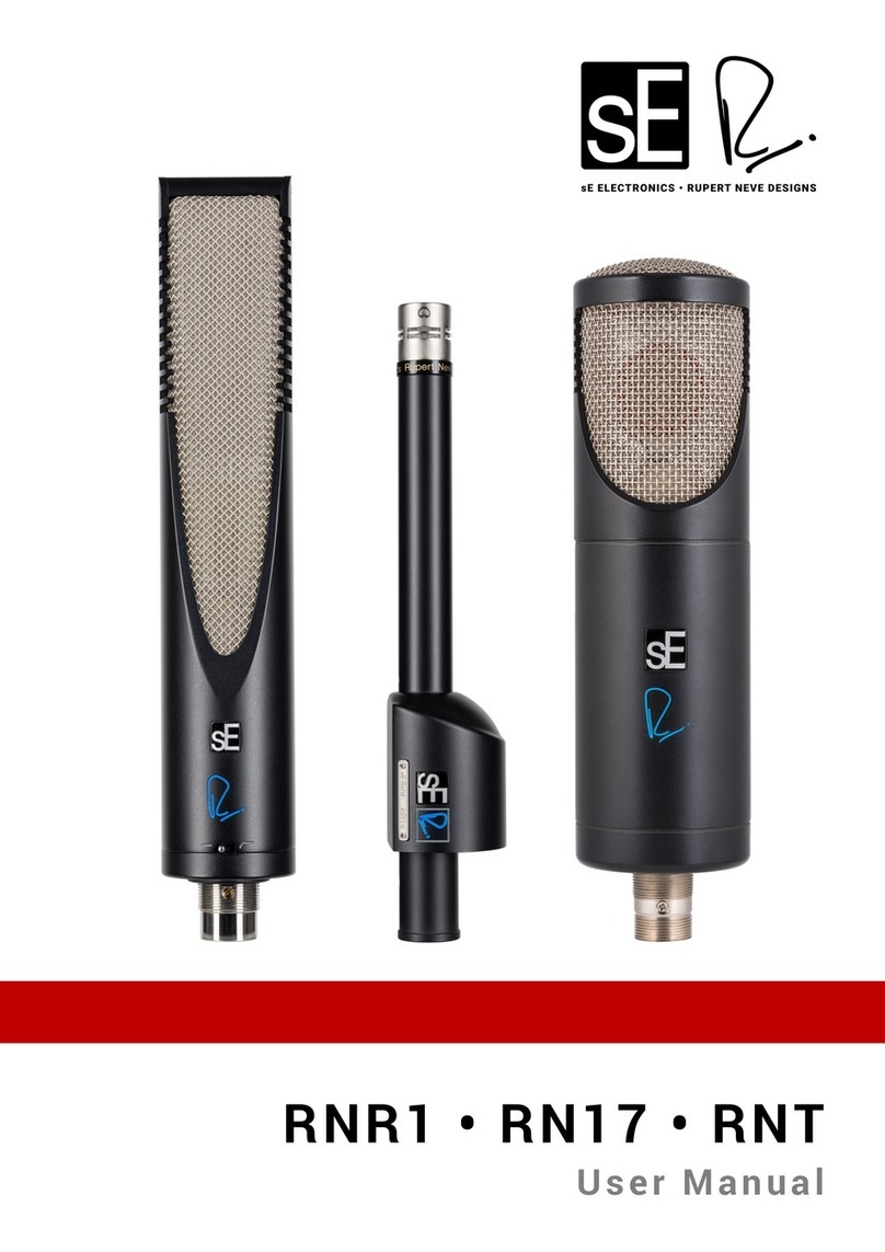 SE Electronics RNR1 User manual