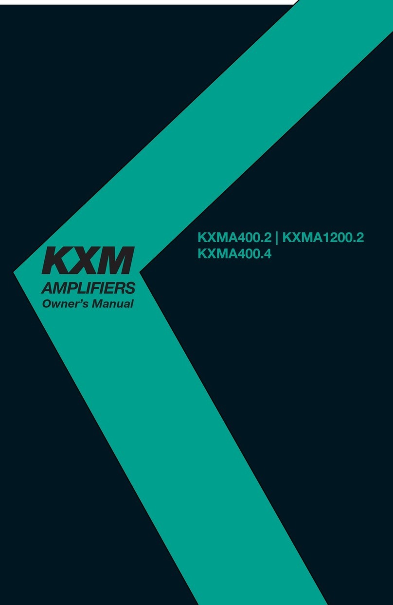 Kicker KXMA400.2 owner's manual