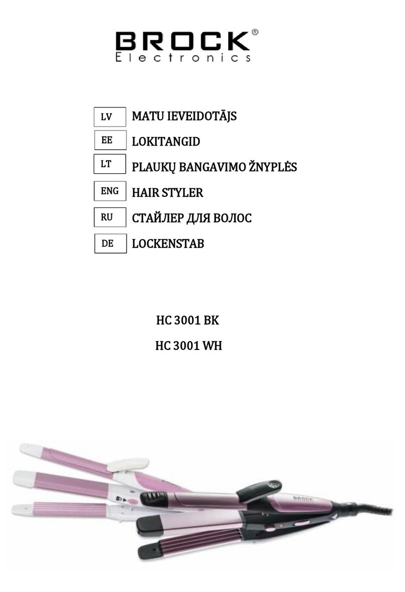 Brock HC 3001 BK manual