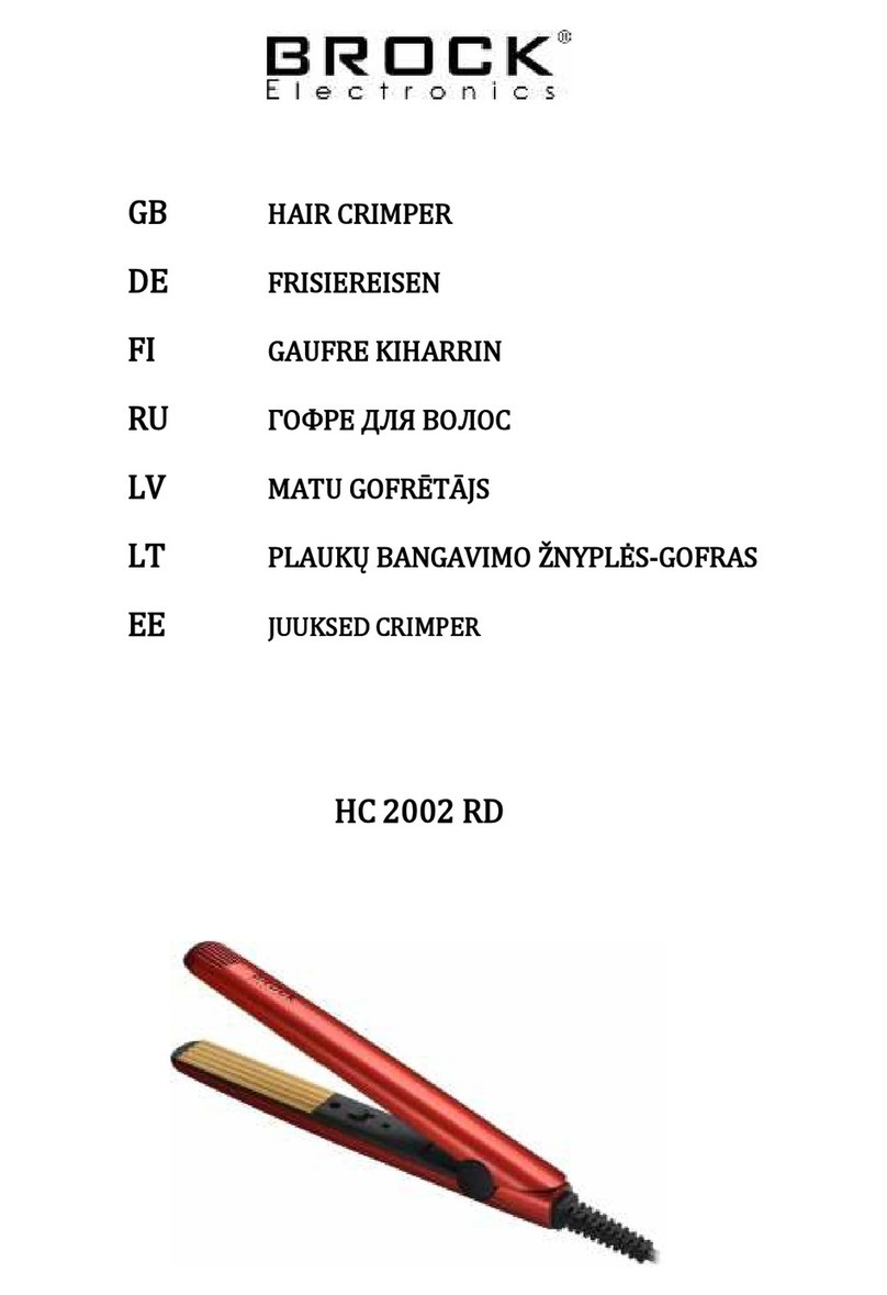 Brock HC 2002 RD manual