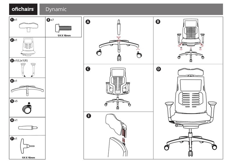ofichairs Dynamic quick start guide