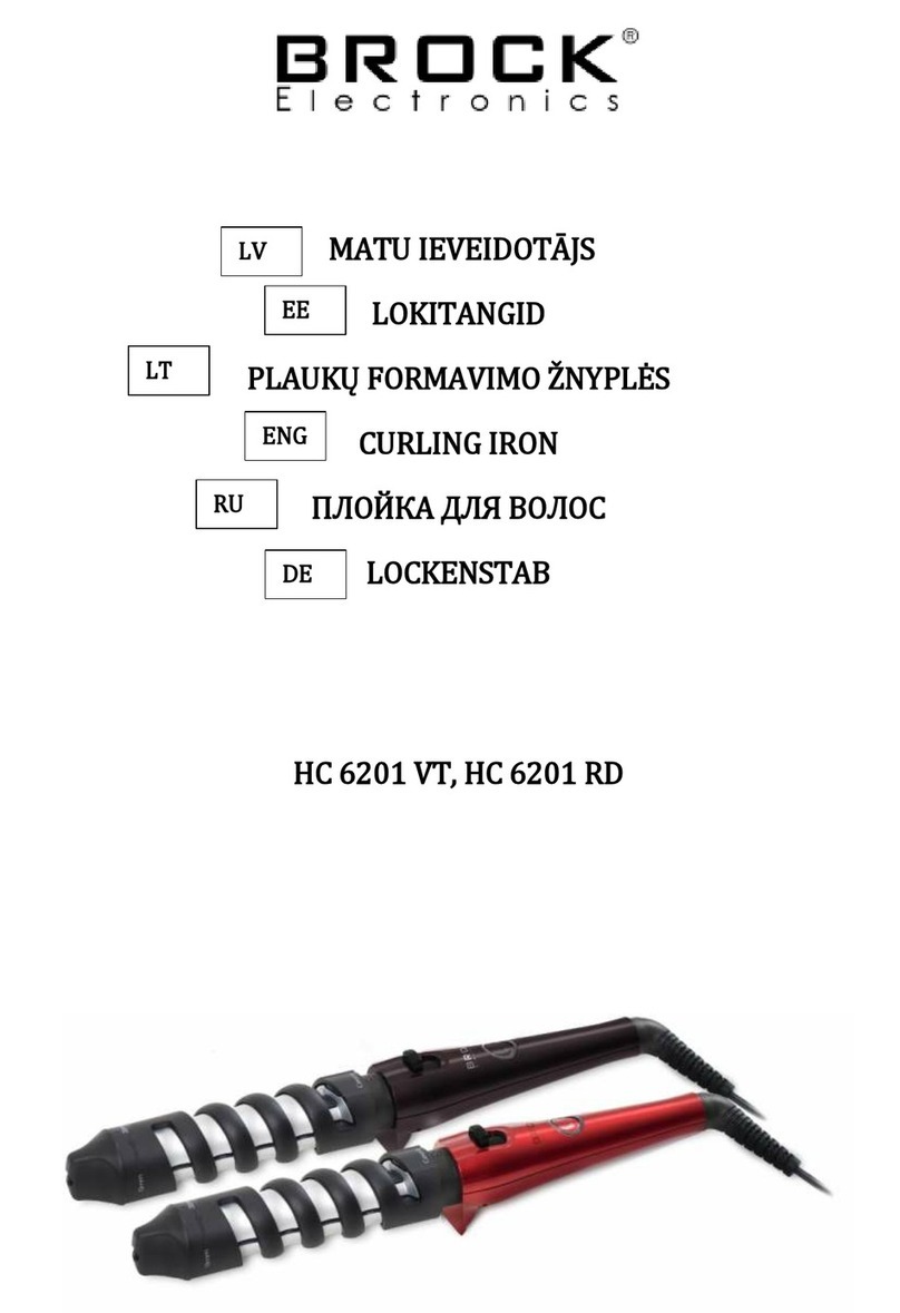 Brock HC 6201 VT manual