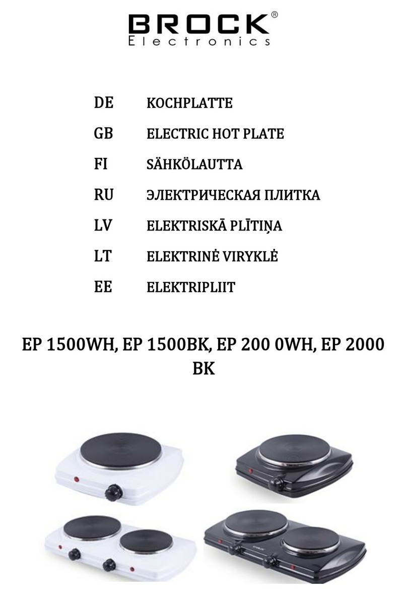 Brock SSM 1001 WH User manual
