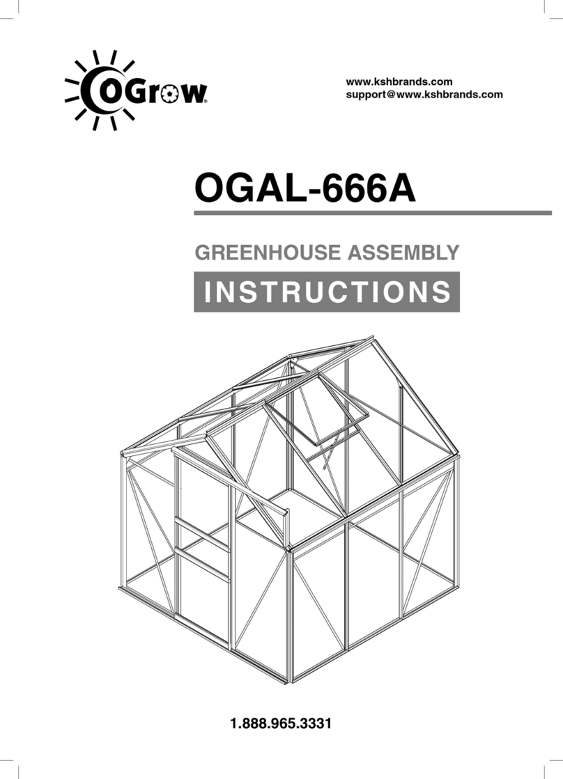 oGrow OGAL-666A User manual