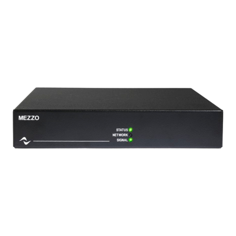 powersoft Mezzo Series User manual