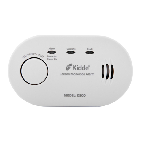 Kidde K5CO Instructions for use