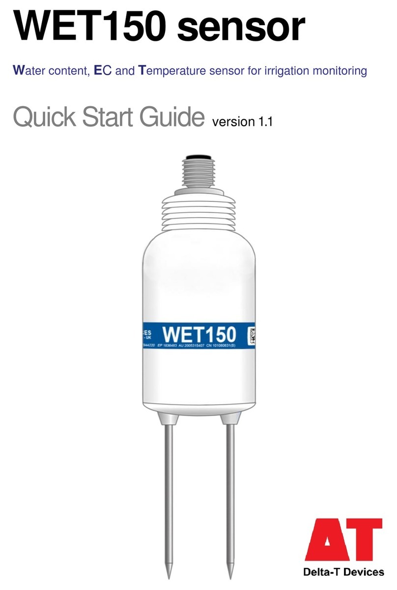 Delta-T Devices WET150 quick start guide