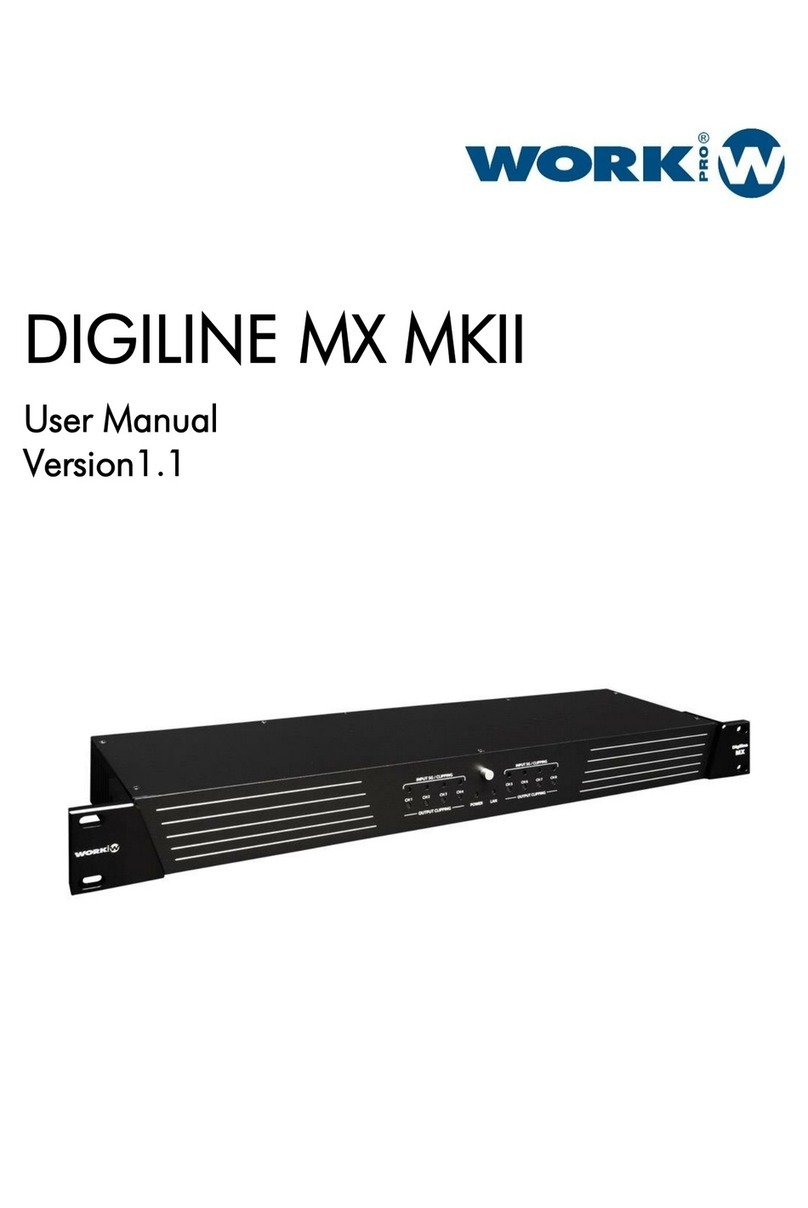 WorkPro DIGILINE MX MKII user manual