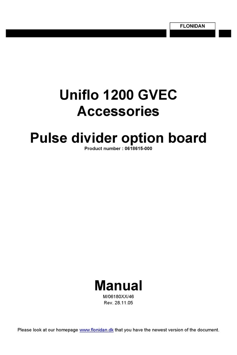 Flonidan Uniflo 1200 GVEC manual