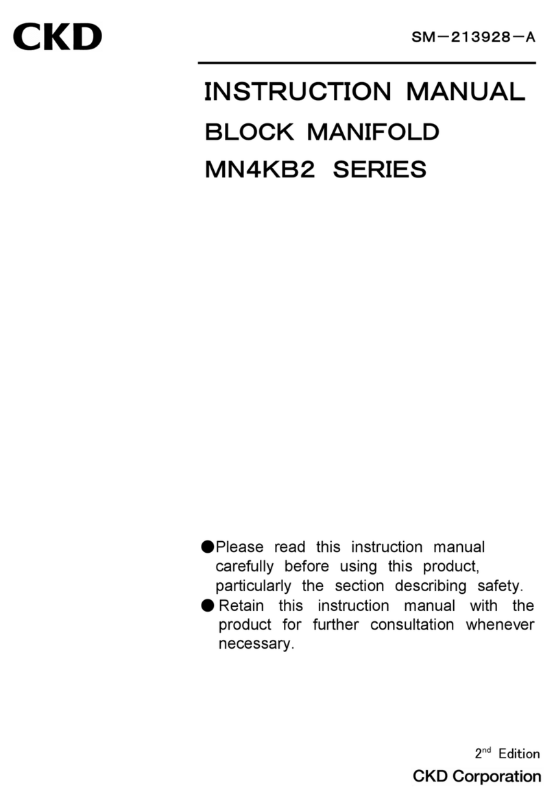 CKD MN4KB2 Series instruction manual