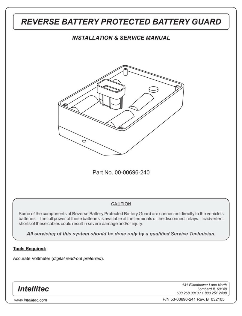 Intellitec 00-00696-240 Installation & service manual