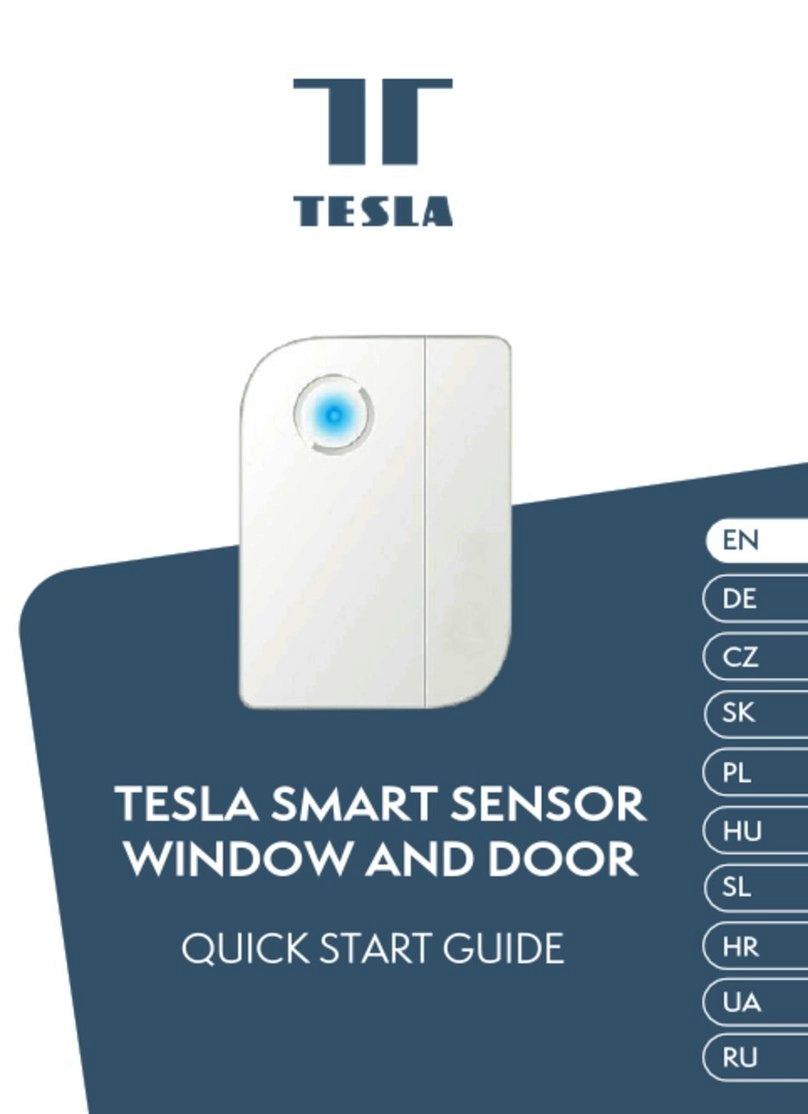 Tesla ZigBee 3.0 User manual
