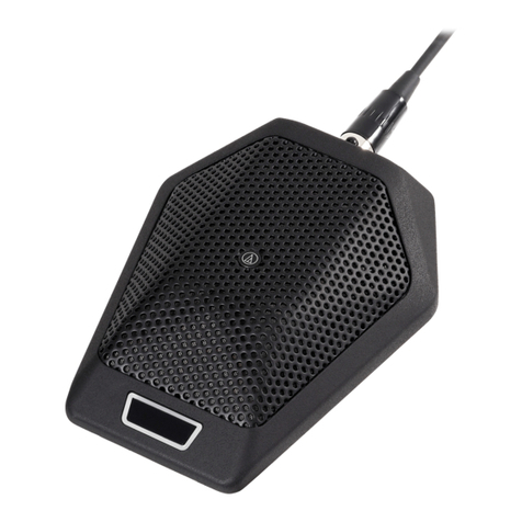 Audio Technica U891RCb User manual