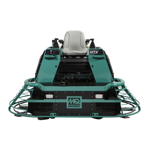 MQ Multiquip HTX6H User manual