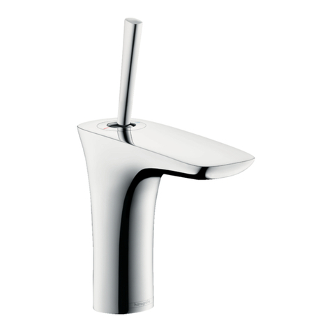 Hans Grohe PuraVida 15070 Series User manual Hans Grohe PuraVida 15070 Series User manual