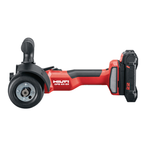 Hilti GPB 6X-22 manual Hilti GPB 6X-22 manual
