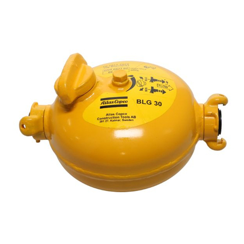 Atlas Copco BLG 10 Operator instructions