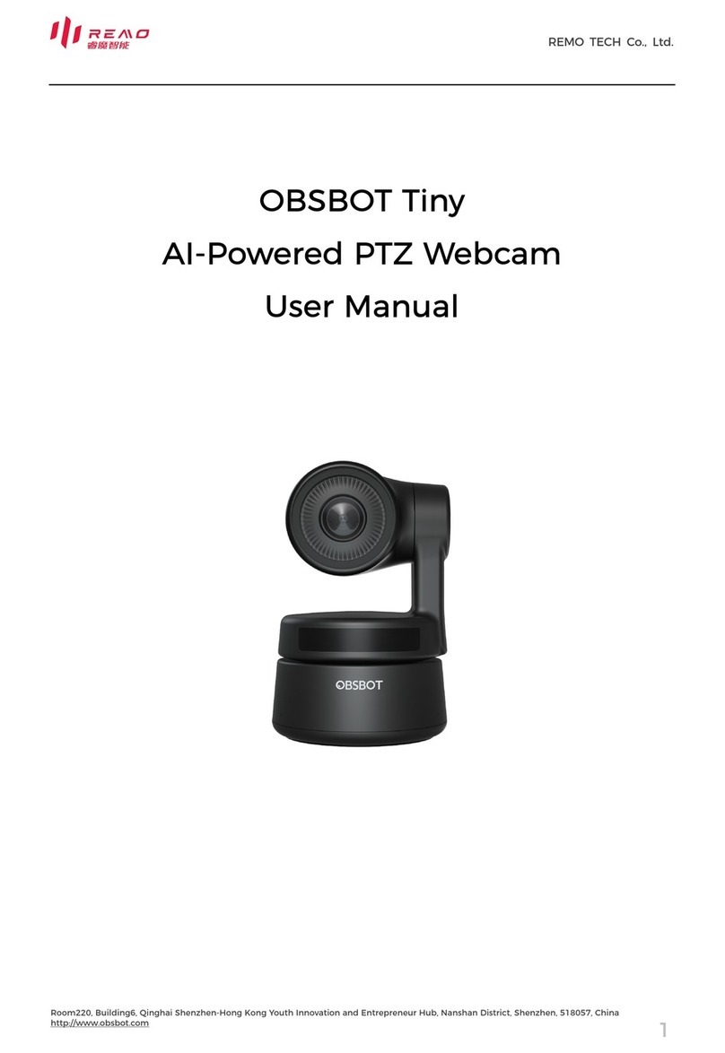 Remo+ OBSBOT Tiny user manual