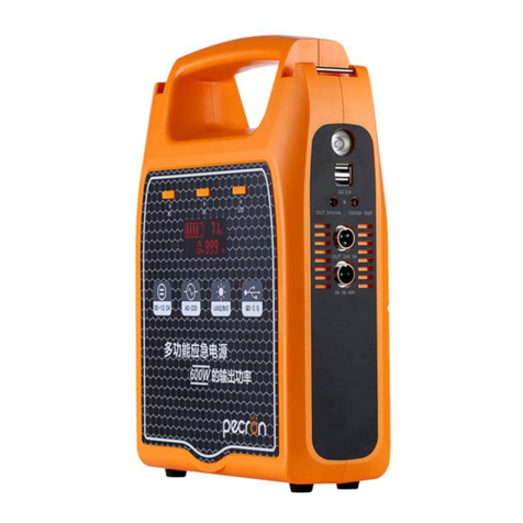 Pecron H600 User manual Pecron H600 User manual