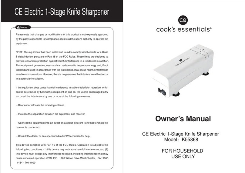 Cook's essentials K55868 owner's manual Cook's essentials K55868 owner's manual