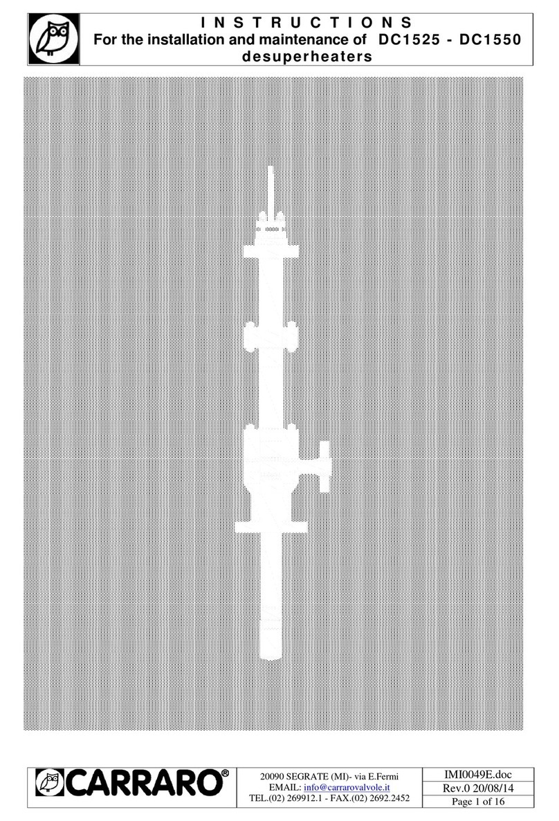 CARRARO DC1525 instructions