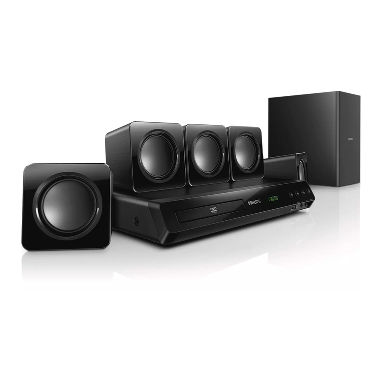 Philips HTD3510 quick start guide