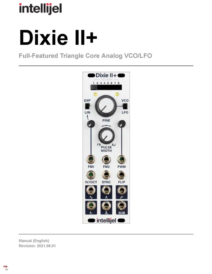 Intellijel Dixie II+ manual