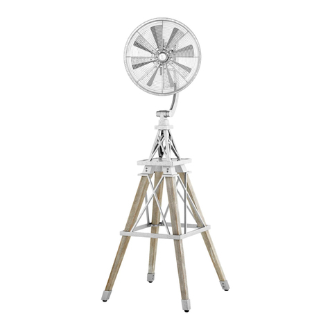 Quorum The Windmill Floor Fan installation instructions