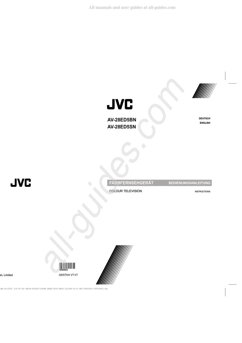 JVC AV-28ED5BN, AV-28ED5SN User manual