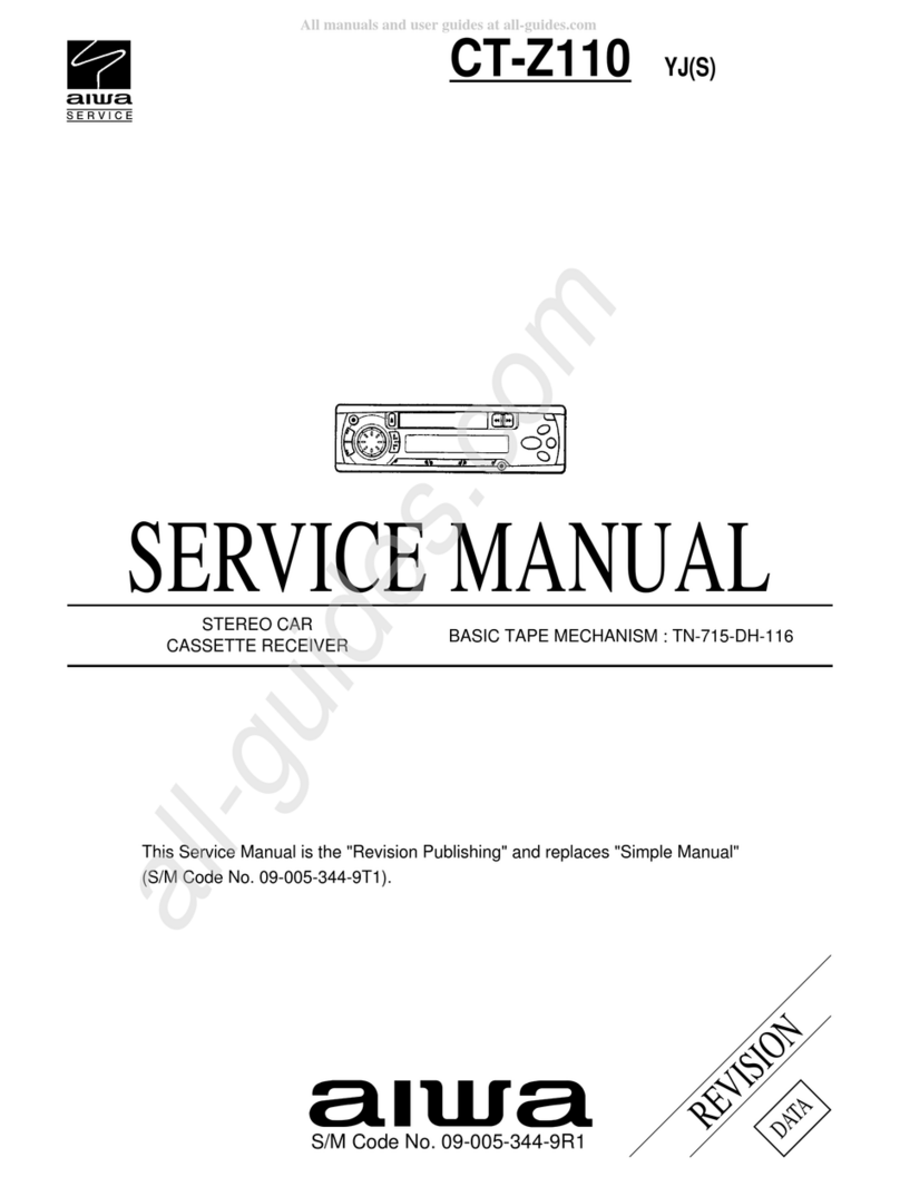 Aiwa CT-Z110 User manual