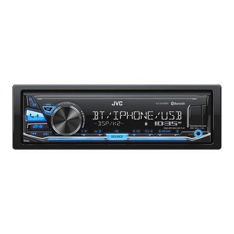JVC KD-SX24BT User manual