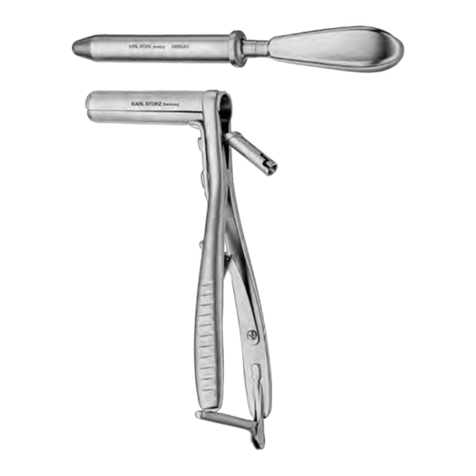 Storz Rectal Speculum Instructions for use