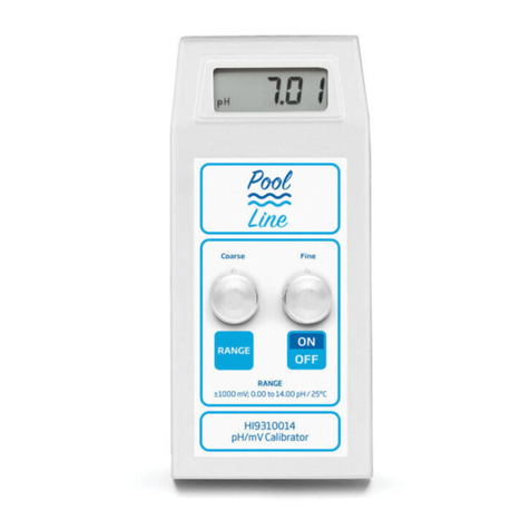 Hanna Instruments Pool Line HI9310014 User manual