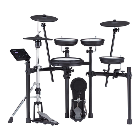 Roland V-Drums TD-07KVX User manual