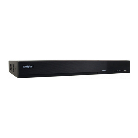 Novus NVR-6432-H2/F quick start guide