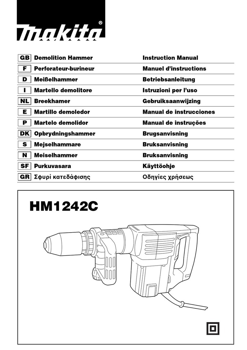 Makita HM1242C User manual