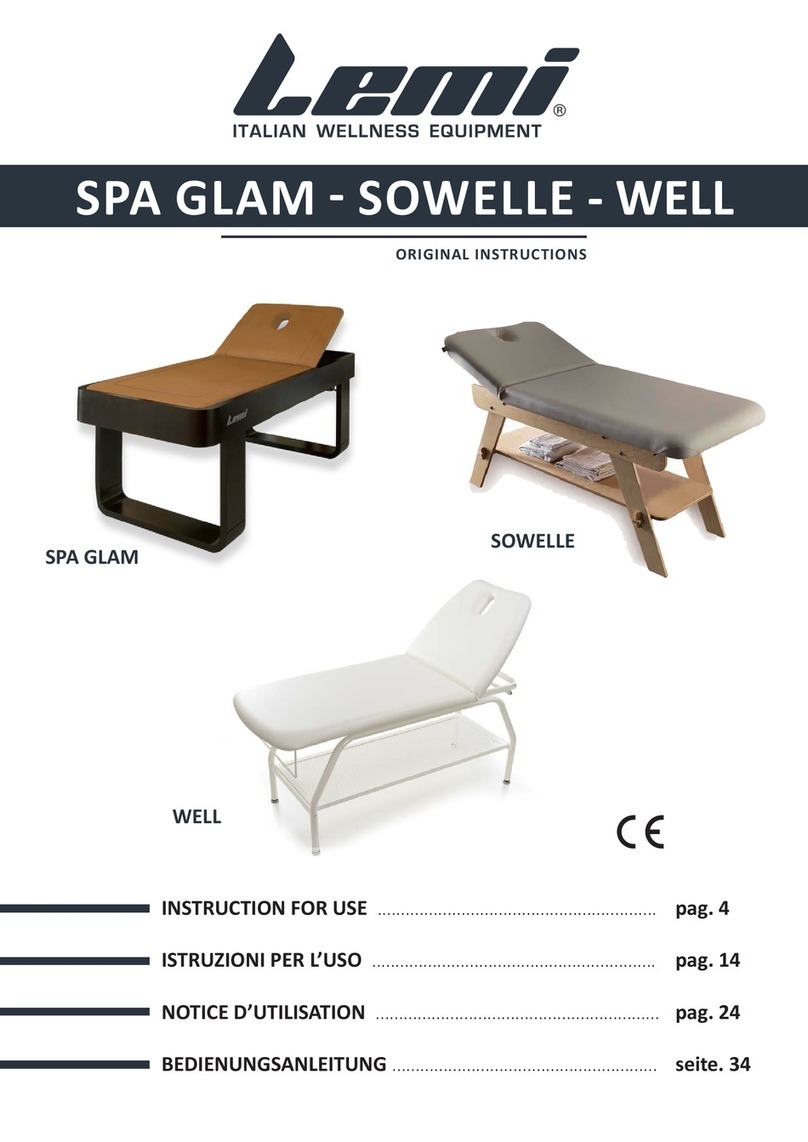 LAMI SPA GLAM Original instructions