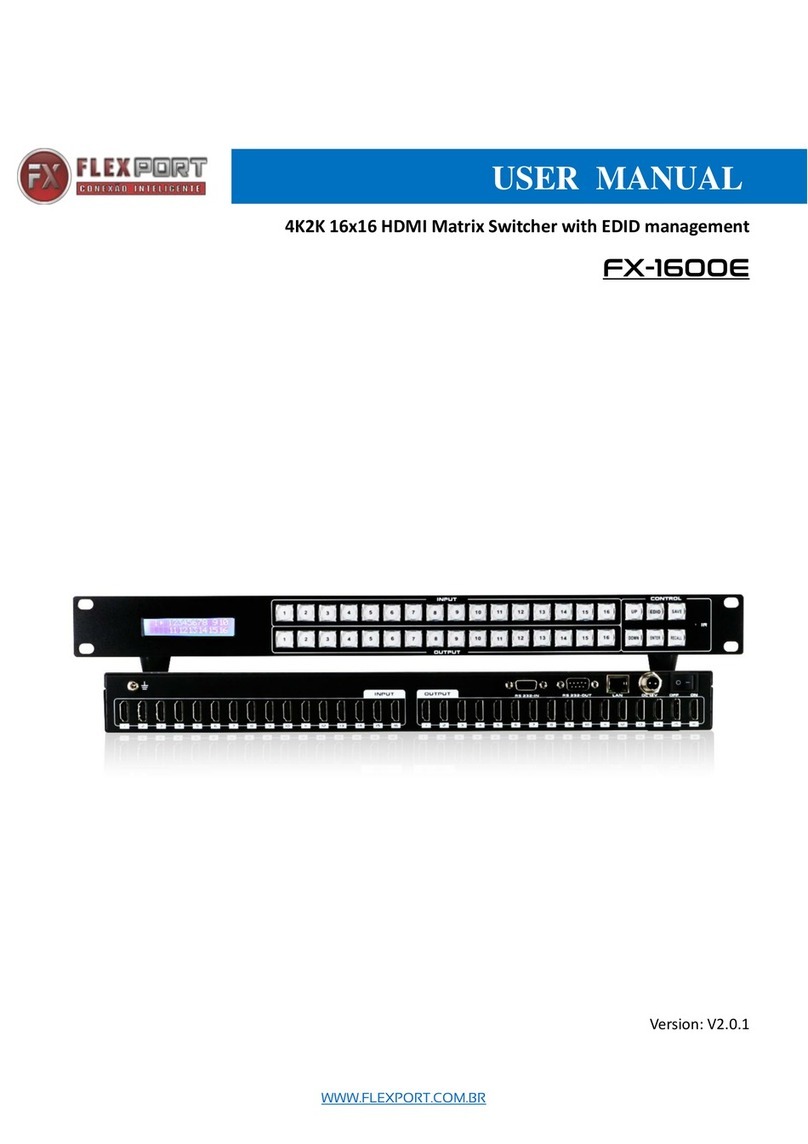 Flexport FX-1600E user manual