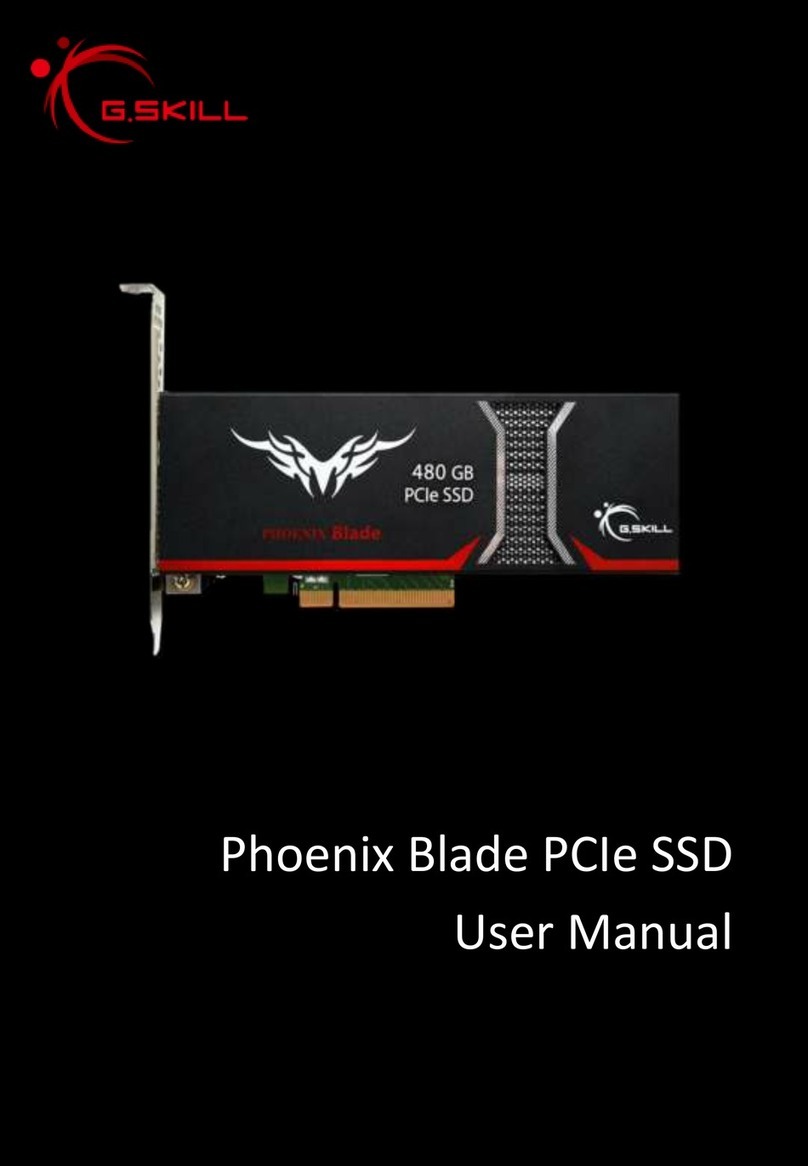 G.SKILL Phoenix Blade FM-PCx8G2R4-480G user manual