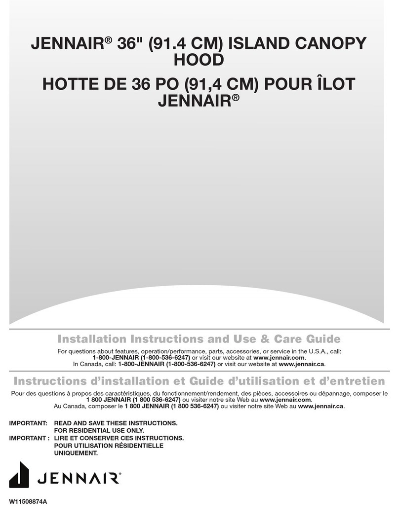 Jenn-Air W10692945 Installation Instructions and Use & Care Guide