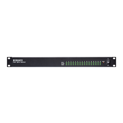 WebGate OPT-RX16-RS485C instruction manual