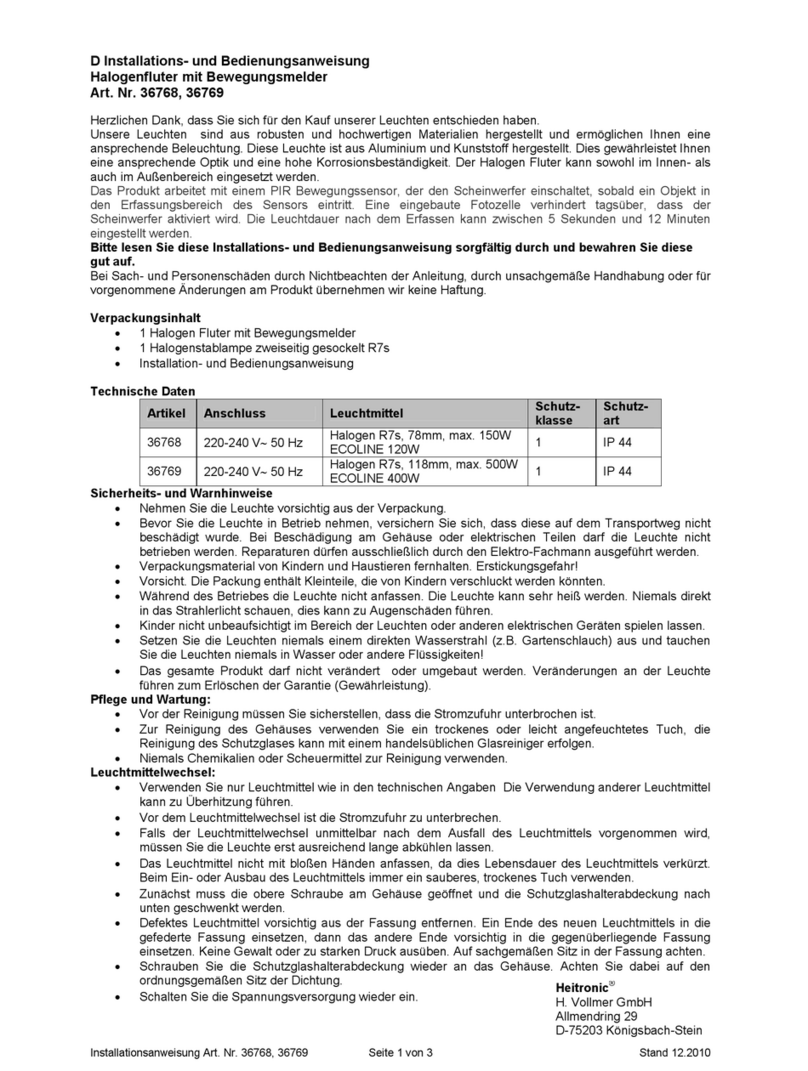 Heitronic 36768 Instructions for use