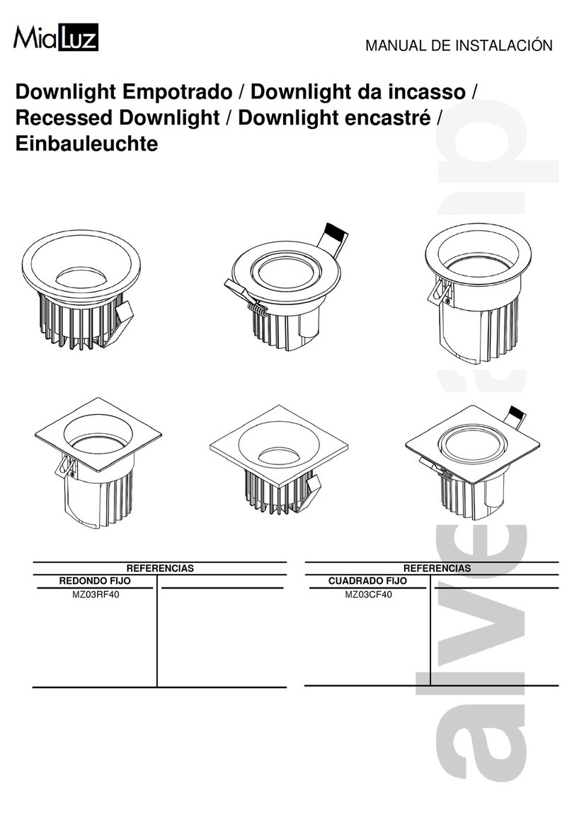 MiaLuz MZ03RF40 User manual