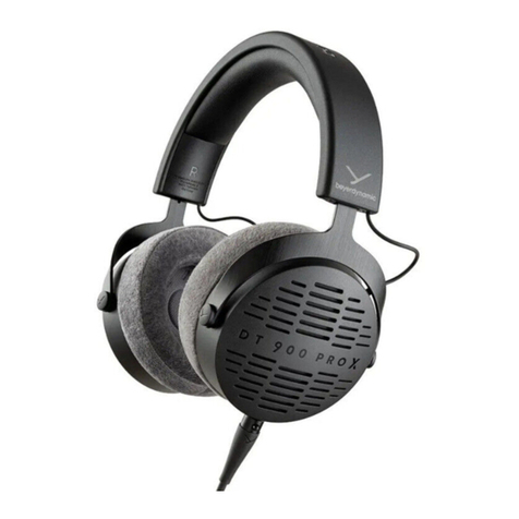 Beyerdynamic DT 900 PRO X User manual