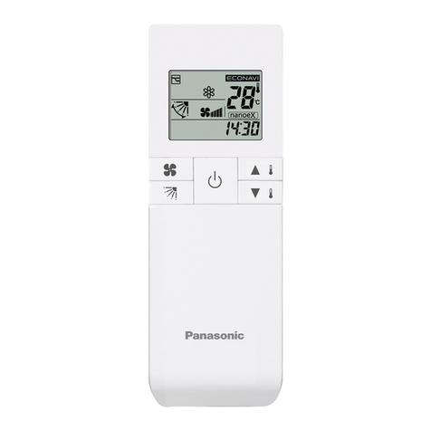 Panasonic CZ-RWS3 User manual Panasonic CZ-RWS3 User manual