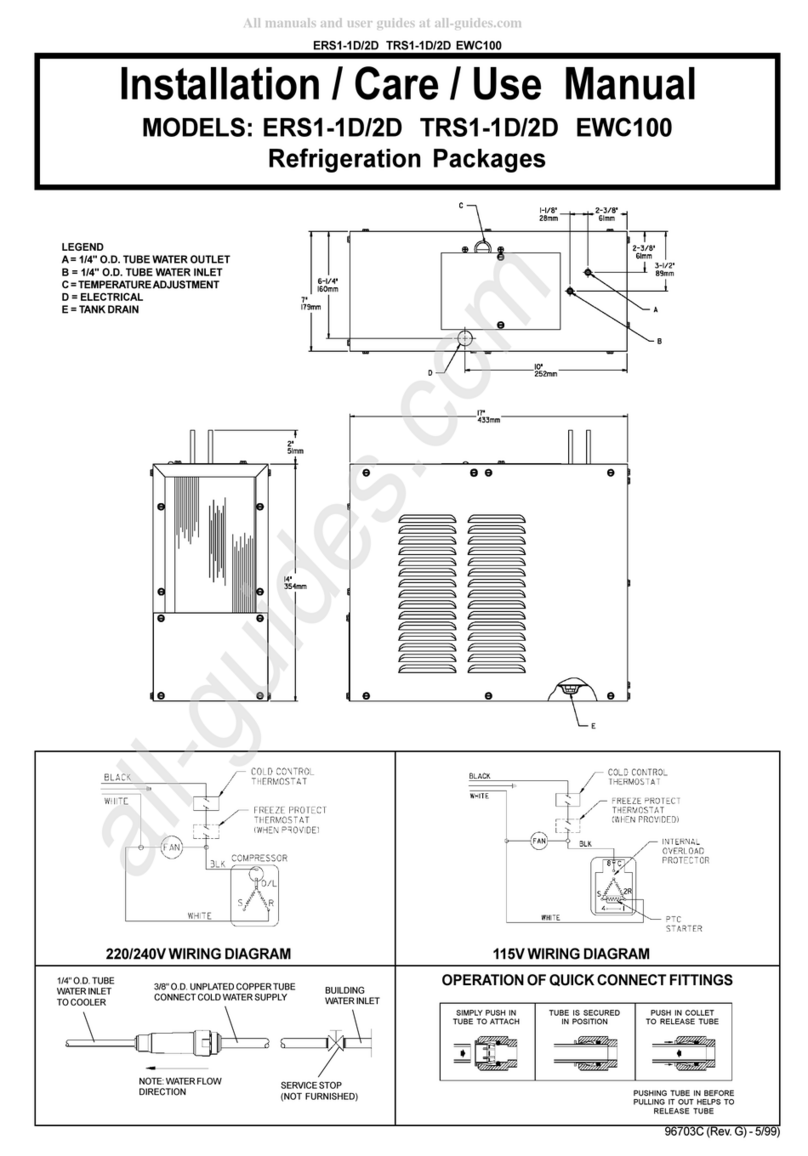 Elkay ERS1-1D Installation manual