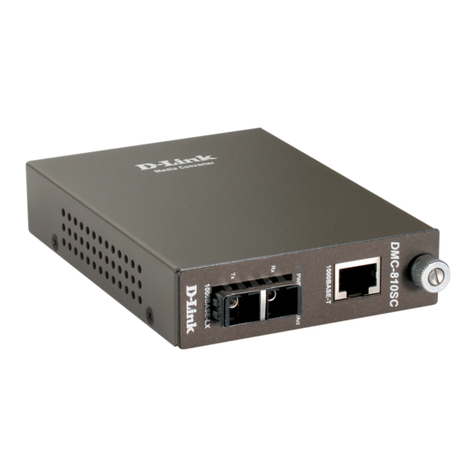 D-Link DMC-810SC User manual D-Link DMC-810SC User manual